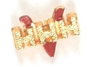 Humphrey Red V for Victory  Pin