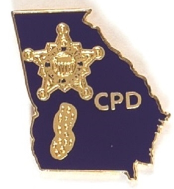 Carter Georgia CPD Peanut Pin