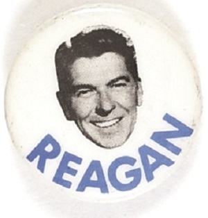 Reagan 1968 Floating Head Celluloid Black Photo
