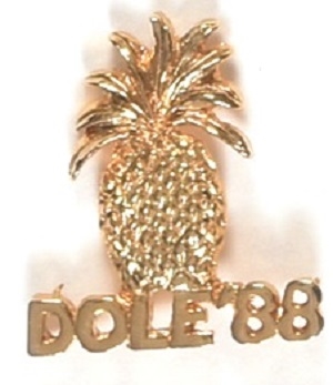 Dole Pineapple Clutchback Pin