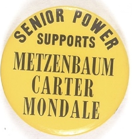 Senior Power Supports Carter, Metzenbaum
