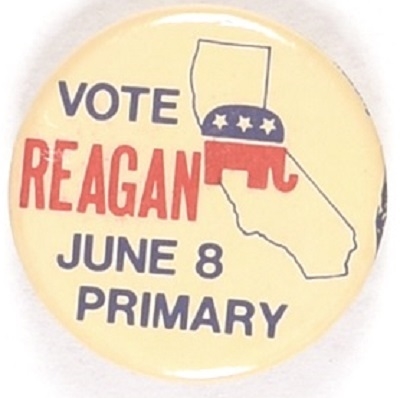 Reagan June 8, 1976 California Primary Beige Version