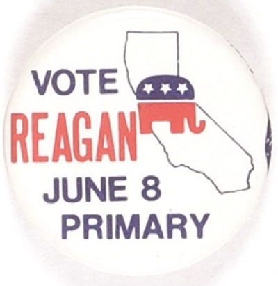 Reagan June 8, 1976 California Primary White Version