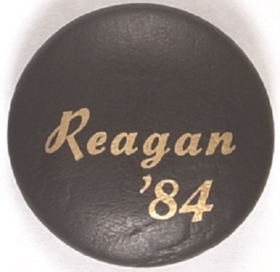 Reagan '84 Cloth Cover Pin