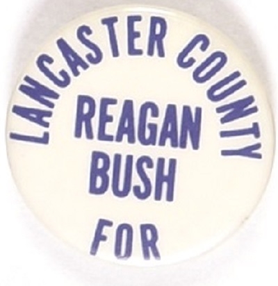 Lancaster County for Reagan, Bush