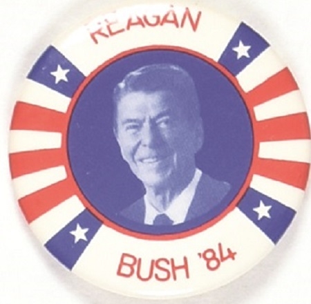 Reagan, Bush Stars and Stripes 1984