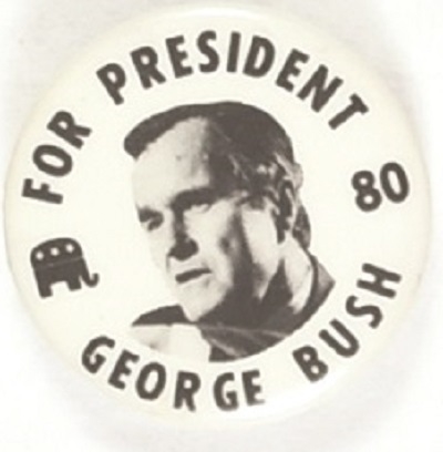 Bush for President 1980 Celluloid