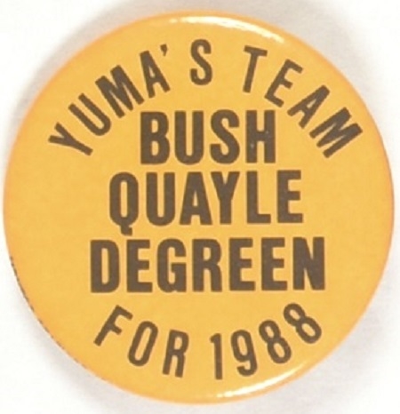 Bush Yuma's Team Arizona Coattail