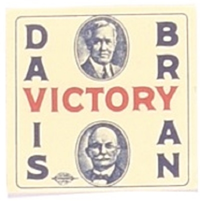 Davis and Bryan Victory Jugate Stamp