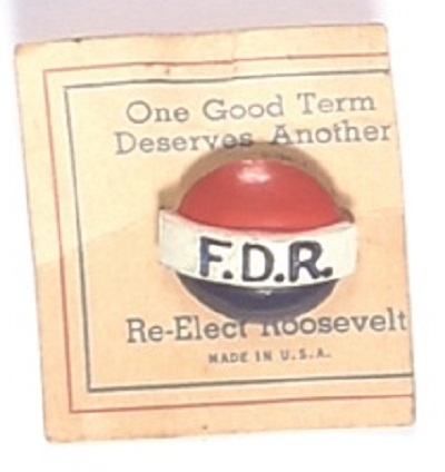 FDR Pin and Original Card