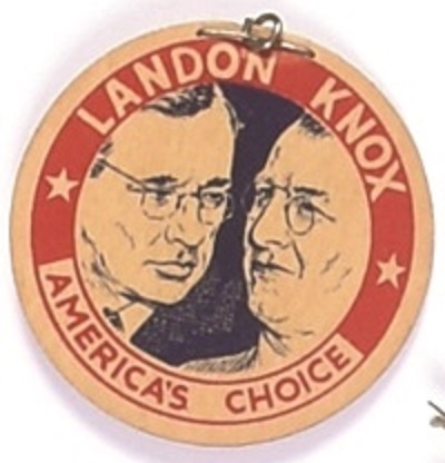 Landon, Knox Cardboard Jugate