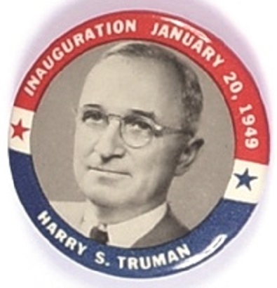 Harry Truman Inaugural Pin