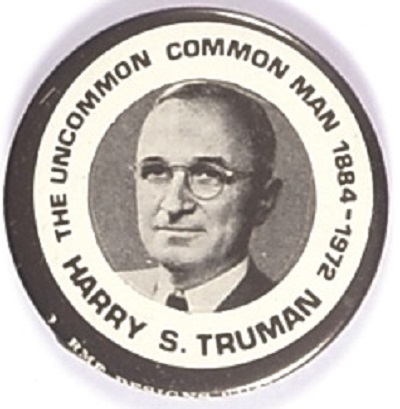 Truman Memorial Pin