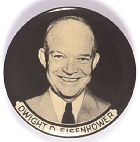 Eisenhower Striking Black, White Celluloid