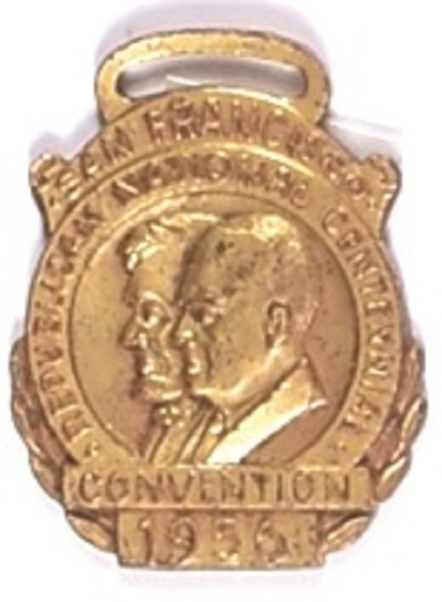 Eisenhower, Lincoln Convention Fob