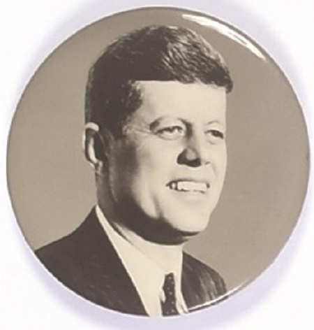 Kennedy Larger Black, White Celluloid