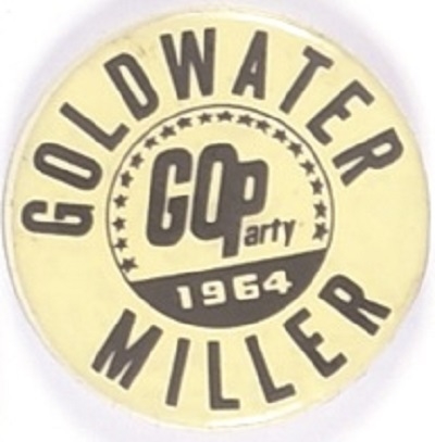 Goldwater Glow in the Dark Pin