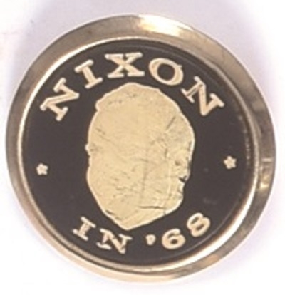 Nixon Different 1968 Pinback