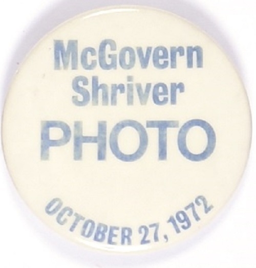 McGovern Photo Oct. 27, 1972
