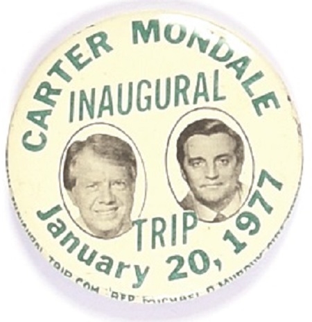 Carter, Mondale Inaugural Trip