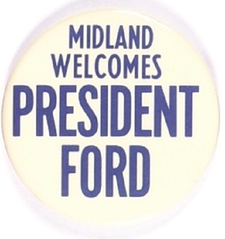 Midland Welcomes President Ford