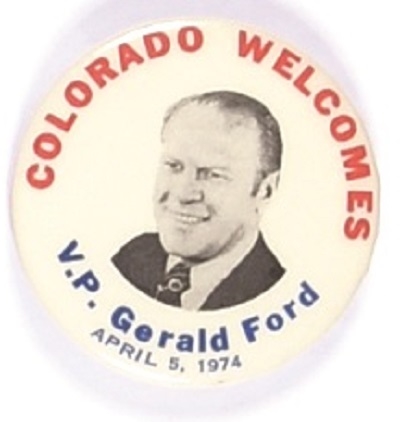 Colorado Welcomes VP Gerald Ford