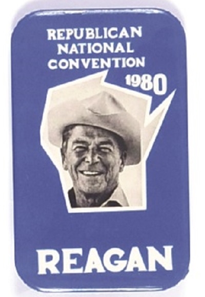 Reagan Wisconsin 1980 Convention Pin