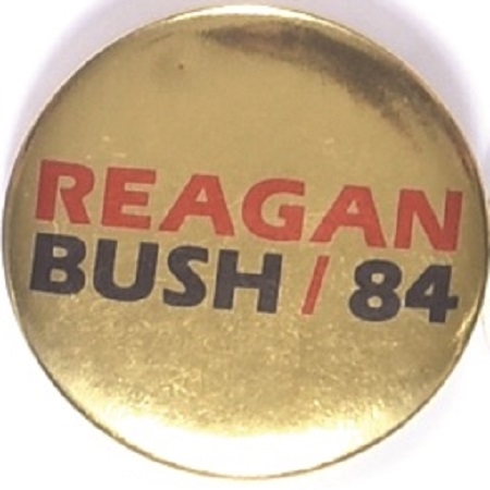 Reagan, Bush Gold Celluloid
