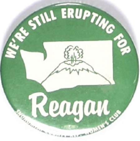 Mt. St. Helens Still Erupting for Reagan