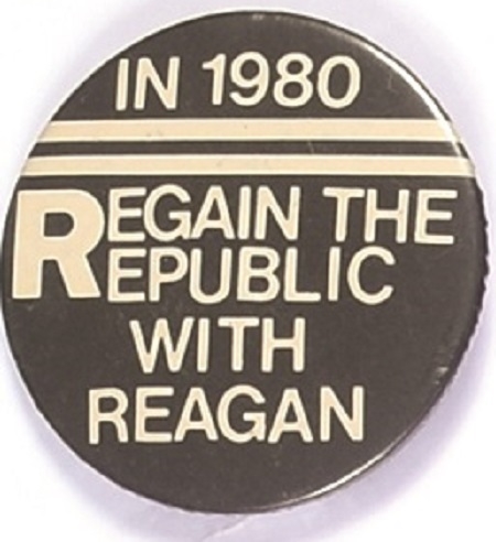Reagain the Republic With Reagan