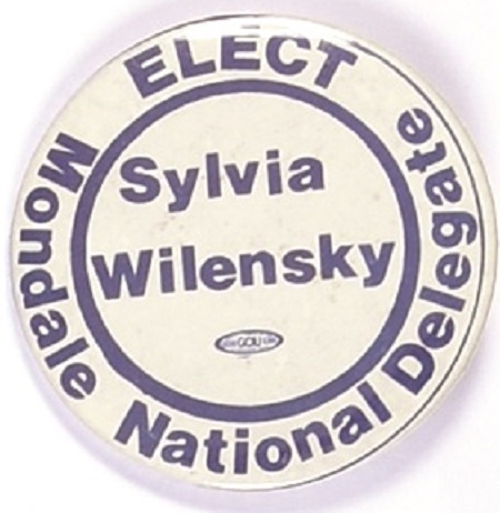 Elect Sylvia Wilensky Mondale Delegate