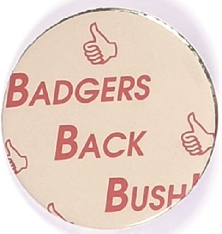 Badgers back Bush 1992