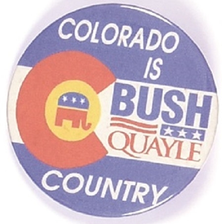 Colorado is Bush Country