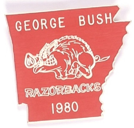 Bush 1992 Arkansas Razorbacks