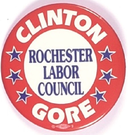 Clinton 1992 Rochester Labor Council