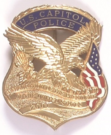GW Bush Capitol Police Badge