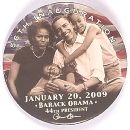 Obama Family Inauguration Pin