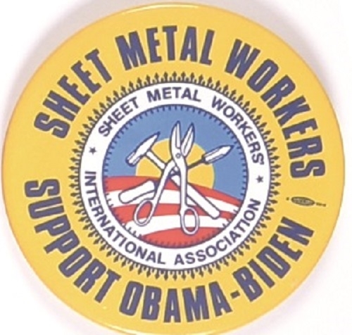 Sheet Metal Workers Support Obama
