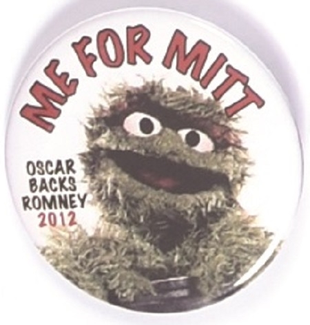 Oscar the Grouch, Me for Mitt