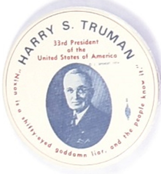 Truman anti Nixon Quote