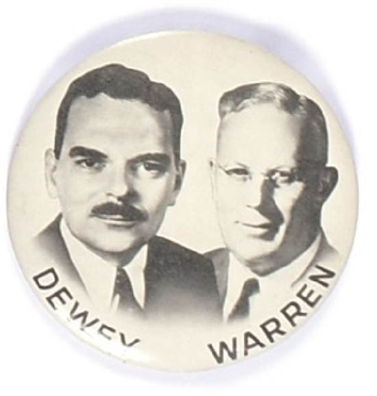 Dewey, Warren Large Black, White Jugate