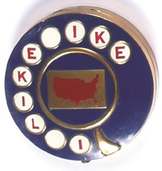 I Like Ike Phone Dial Compact