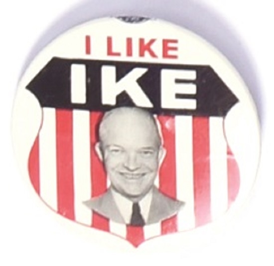 I Like Ike Shield Pin