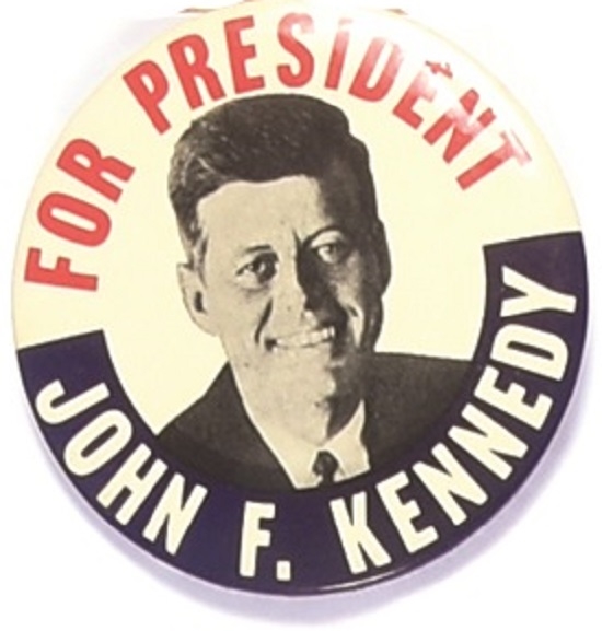 Kennedy for President Large, Classic 1960s Look