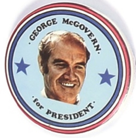 McGovern for President Colorful Celluloid