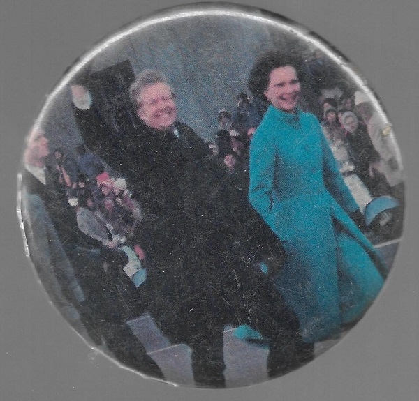 Jimmy and Rosalynn Carter Inaugural Walk Pin