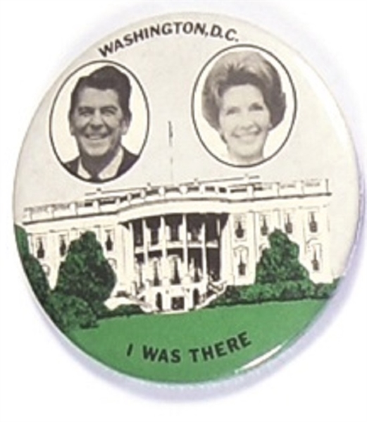 Ron and Nancy Reagan White House Pin