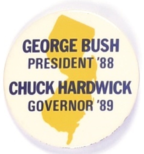 Bush, Hardwick New Jersey Coattail