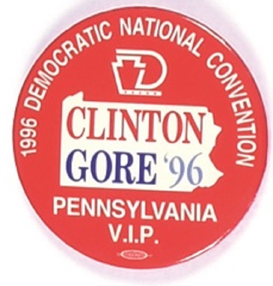 Clinton, Gore Pennsylvania VIP