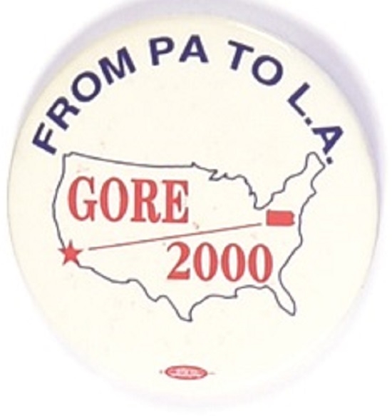 Gore from Pa. to LA